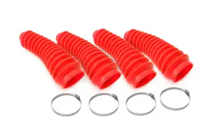 87165 | Rough Country Shock Boots, Red | 4 Pack