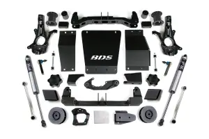 BDS908FS | BDS Suspension 4.5 Inch Lift Kit For Chevrolet Avalanche / Suburban / Tahoe / GMC Yukon 1500 4WD | Cast Steel Factory Control Arm | Fox 2.0 Performance Series Shocks