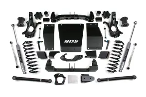 BDS910H | BDS Suspension 6.5 Inch Lift Kit For Chevrolet Avalanche / Suburban / Tahoe / GMC Yukon 1500 4WD | Cast Steel Factory Control Arm | NX2 Nitro Series Shocks