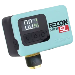 60014-CA | VIAIR Recon Mini SL Rider Carry Rechargeable Portable Air Compressor | 120 PSI, Lithium-ion Battery, With CLIK Valve Chuck