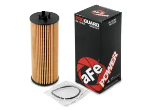 44-LF026-MB | AFE Power PROGUARD Oil Filter (4 Pack) For Chrysler, Dodge, Jeep, Ram And Volkswagen