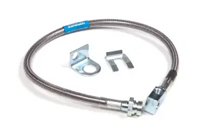 BDS104007 | BDS Suspension Rear Brake Line For Jeep Wrangler YJ | Stainless Steel | Fits 4-6.5 Inch Lift