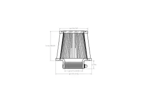 Afe - Advance Flow Engineering - 21-30016V | aFe Power Universal Clamp-On Air Filter With D2 Dura-Dry Media | 3 IN F x 6 IN B x 4-3/4 IN T x 5 IN H - Image 6