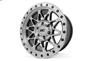 Rough Country - 78170912C | Rough Country 78 Series Wheel | Simulated Beadlock / Machined / 17x8.5 / 6x5.5 / 0mm - Image 3
