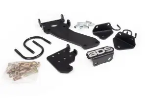 BDS55371 | BDS Suspension Dual Steering Stabilizer Mounting Kit For Ram 2500 / 3500 4WD | With T-Style Steering
