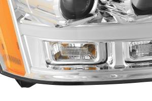 AlphaREX - 880298 | AlphaRex PRO-Series Halogen Projector Headlights Chrome for Chevrolet Tahoe/Suburban/07-13 Avalanche MK II (2007-2014) - Image 8