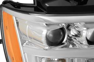AlphaREX - 880298 | AlphaRex PRO-Series Halogen Projector Headlights Chrome for Chevrolet Tahoe/Suburban/07-13 Avalanche MK II (2007-2014) - Image 7