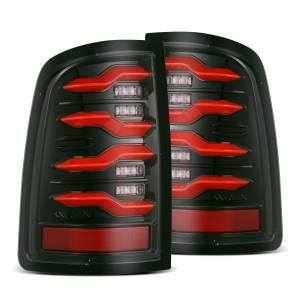 AlphaREX - 640002 | AlphaRex LUXX-Series LED Tail Lights Black-Red for Ram Truck (2009-2018) - Image 1