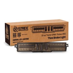 220070 | AlphaRex NOVA-Series Prismatic LED Fourth Brake Light Smoke Clear for Toyota GR86/Subaru BRZ