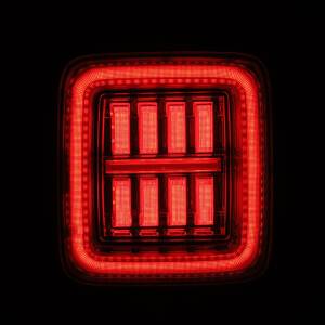 AlphaREX - 602030 | AlphaRex NOVA-Series Prismatic LED Tail Lights Clear for Jeep Wrangler JL - Image 7