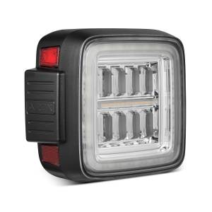 AlphaREX - 602030 | AlphaRex NOVA-Series Prismatic LED Tail Lights Clear for Jeep Wrangler JL - Image 11