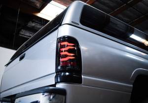 AlphaREX - 643002 | AlphaRex LUXX-Series LED Tail Lights Black for Dodge Ram 1500 (1994-2001) / Ram 2500/3500 (1994-2002) - Image 2