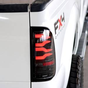 AlphaREX - 658003 | AlphaRex LUXX-Series LED Tail Lights Black-Red for Ford Super Duty (1999-2016) / F150 (1997-2013) - Image 5