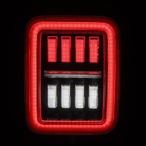 AlphaREX - 602070 | AlphaRex NOVA-Series Prismatic LED Tail Lights Black-Red for Jeep Gladiator JT - Image 10