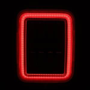 AlphaREX - 602070 | AlphaRex NOVA-Series Prismatic LED Tail Lights Black-Red for Jeep Gladiator JT - Image 9