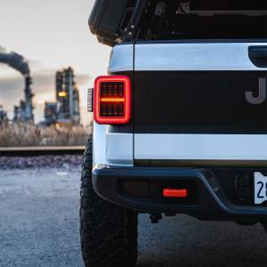 AlphaREX - 602070 | AlphaRex NOVA-Series Prismatic LED Tail Lights Black-Red for Jeep Gladiator JT - Image 6