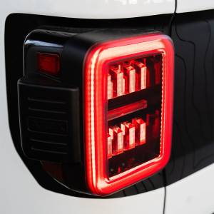 AlphaREX - 602070 | AlphaRex NOVA-Series Prismatic LED Tail Lights Black-Red for Jeep Gladiator JT - Image 7