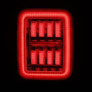 AlphaREX - 602060 | AlphaRex NOVA-Series Prismatic LED Tail Lights Chrome for Jeep Gladiator JT - Image 9