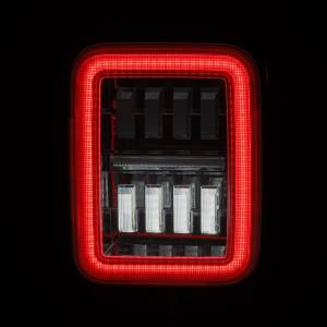 AlphaREX - 602060 | AlphaRex NOVA-Series Prismatic LED Tail Lights Chrome for Jeep Gladiator JT - Image 10