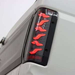 AlphaREX - 658007 | AlphaRex LUXX-Series LED Tail Lights Black-Red for Ford F-Series/Bronco (1987-1996) - Image 7
