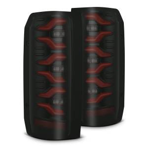 AlphaREX - 658007 | AlphaRex LUXX-Series LED Tail Lights Black-Red for Ford F-Series/Bronco (1987-1996) - Image 1