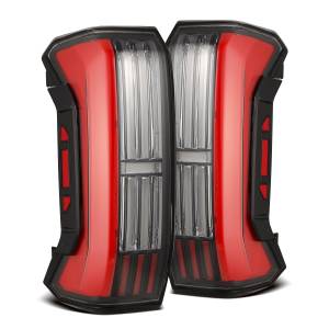 AlphaREX - 673002 | AlphaRex NOVA-Series Prismatic LED Tail Lights Black-Red for Toyota Tundra - Image 1