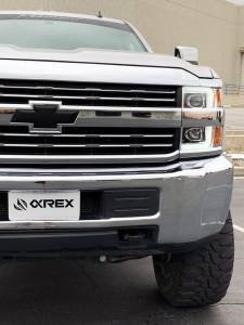 AlphaREX - 880099 | AlphaRex LUXX-Series LED Projector Headlights Chrome for Chevrolet Silverado 2500HD/3500HD (2015-2019) - Image 2