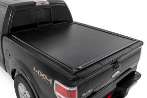 51221550 | Rough Country Powered Retractable Bed Cover, 5'7" Bed For Ford F-150 2WD/4WD