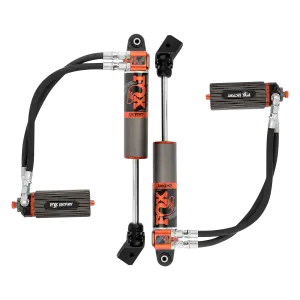 FOX88326080 | BDS Suspension Fox 3.0 Remote Reservoir Front Shocks Adjustable For Jeep Gladiator JT | Factor Race Series Internal Bypass | 2-3 Inch Lift
