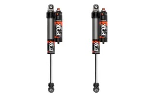 FOX88326085 | BDS Suspension Fox 2.5 Rear Shocks With DSC Reservoir Adjuster For Chevrolet Silverado / GMC Sierra 2500HD / 3500HD | Performance Elite Series | 0-1.5 Inch Lift