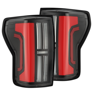 AlphaREX - 670052 | AlphaRex NOVA-Series Prismatic LED Tail Lights Black-Red for Toyota Tundra (2007-2013) - Image 1