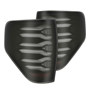AlphaREX - 653070 | AlphaRex LUXX-Series LED Tail Lights Black for Ford F150 (2009-2014) - Image 1