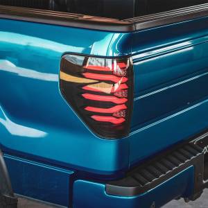AlphaREX - 653090 | AlphaRex LUXX-Series LED Tail Lights Black-Red for Ford F150 (2009-2014) - Image 4