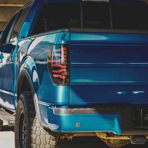 AlphaREX - 653090 | AlphaRex LUXX-Series LED Tail Lights Black-Red for Ford F150 (2009-2014) - Image 2
