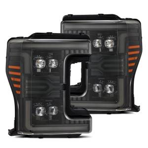 880324 | AlphaRex NOVA-Series LED Projector Headlights Alpha-Black for Ford Super Duty MKII (2017-2019)
