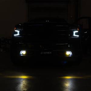 AlphaREX - 210017 | AlphaRex DoubleTap Dual Color LED Projector Fog Lights for Chevrolet Silverado 1500 (2019-2023)/Chevrolet Silverado 2500HD/3500HD (2020-2023) - Image 3