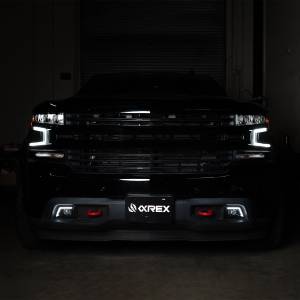 AlphaREX - 210017 | AlphaRex DoubleTap Dual Color LED Projector Fog Lights for Chevrolet Silverado 1500 (2019-2023)/Chevrolet Silverado 2500HD/3500HD (2020-2023) - Image 2