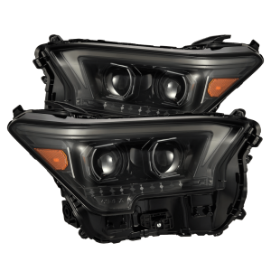AlphaREX - 880334 | AlphaRex LUXX-Series LED Projector Headlights Alpha-Black for Toyota Tacoma/4Runner OG-Style - Image 1