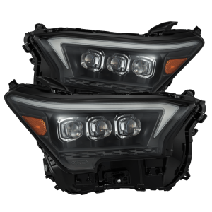 AlphaREX - 880333 | AlphaRex NOVA-Series LED Projector Headlights Black for Toyota Tacoma/4Runner OG-Style - Image 1