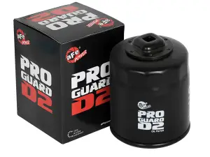 44-LF014 | AFE Power PROGUARD Oil Filter For Audi, Chrysler, Dodge, Ford, GMC, Geo, Jaguar, Jeep, Land Rover, Lexus, Lincoln, Mazda, Mercury, Plymouth, Pontiac, Saab, Saturn, Suzuki, Toyota, Volkswagen And Yugo
