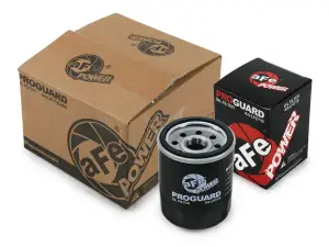 44-LF016-MB | AFE Power PROGUARD Oil Filter (4 Pack) For Acura, Chrysler, Dodger, Eagle, Fiat, Ford, Honda, Hyundai, Infiniti, Kia, Mazda, Mercury, Mitsubishi, Nissan, Plymouth, Saturn, Subaru And Suzuki