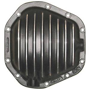 6063-B | PML Cover Dana 50, 60 Front Differential Cover For Dodge 1 Ton / Ford Excursion F-550, F-450, F-350 & F-250  / GM 1 Ton | Black Powder Coat Finish