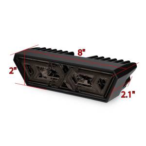 AlphaREX - 940019 | AlphaRex Arrow-X Multi-functional Off-Road Chase Light - Black Smoke - Image 12