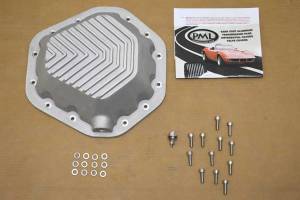 PML Covers - 9369-1-B | PML Cover GM 10.5 Patterned Fins Differential Cover For GM 3/4 Ton And 1 Ton Trucks or Vans | Black Powder Coated Finish, 3/8 Stock Bolt Size - Image 2