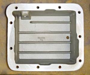 PML Covers - 10453-1-B | PML Cover Ford C4 Deep, Case Fil Transmission Pan For Ford Mustang, Bronco, Falcon, Pinto, And Maverick | Black Powder Coat Finish - Image 2
