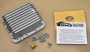 PML Covers - 10453-2-AC | PML Cover Ford C4 Deep, Pan Fill With Fitting Transmission Pan For Ford Mustang, Bronco, Pinto And Maverick | Natural As-Cast Finish - Image 4