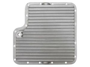 PML Covers - 11064-AC | PML Cover Ford C6 Stock Capacity Transmission Pan For Ford, Lincoln and Mercury | Natural As-Cast Finish - Image 1
