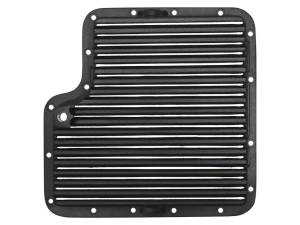 11064-B | PML Cover Ford C6 Stock Capacity Transmission Pan For Ford, Lincoln and Mercury | Black Powder Coat Finish