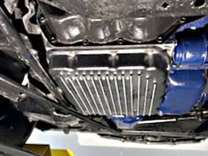 PML Covers - 7873-B | PML Cover GM TH425 Stock Capacity Transaxle Transmission Pan For Oldsmobile Toronado / Cadillac Eldorado / GMC Motorhomes | Black Powder Coat Finish - Image 5