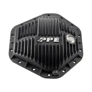138052020 | PPE Performance GM AAM 10.5 Inch - 14 Bolt Heavy-Duty Aluminum Rear Differential Cover | Black Finish